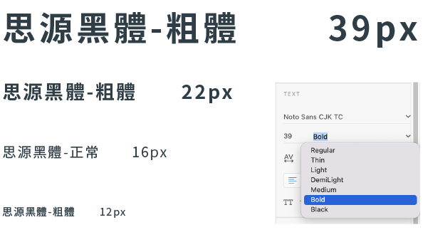 字型