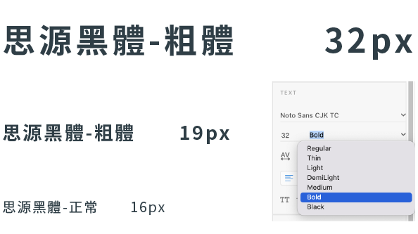字型